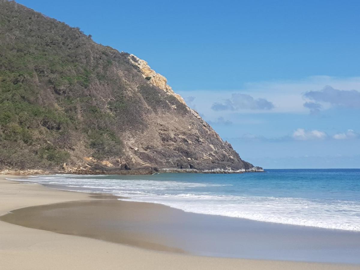 Ecolodge Playa Brava Teyumakke Calabazo  المظهر الخارجي الصورة