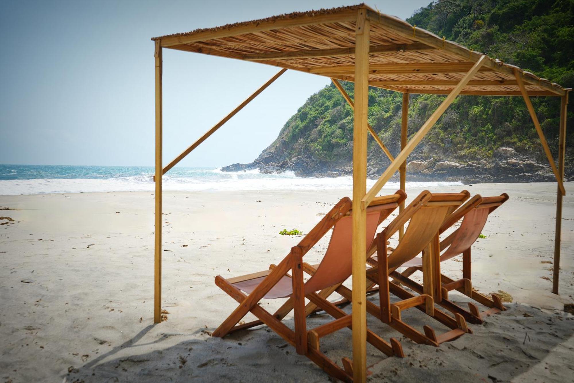 Ecolodge Playa Brava Teyumakke Calabazo  المظهر الخارجي الصورة